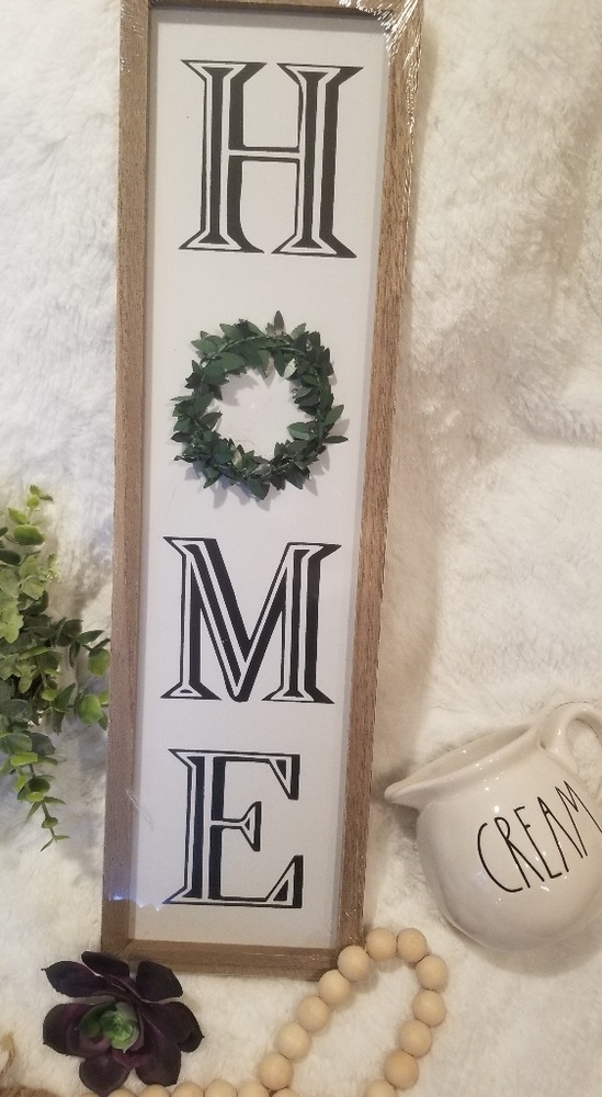 Farmhouse charm boho home Sign